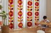 Suminoe Blackout Curtains Sunflower 100X200cm Pink 1 Piece V1211