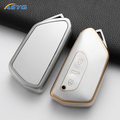 Soft Tpu Car Key Case Cover Shell Fob For Vw Volkswagen Golf 8 Mk8 Id3 Id.4 Cupra Skoda Octavia A8 Seat Leon Mk4 Accessories