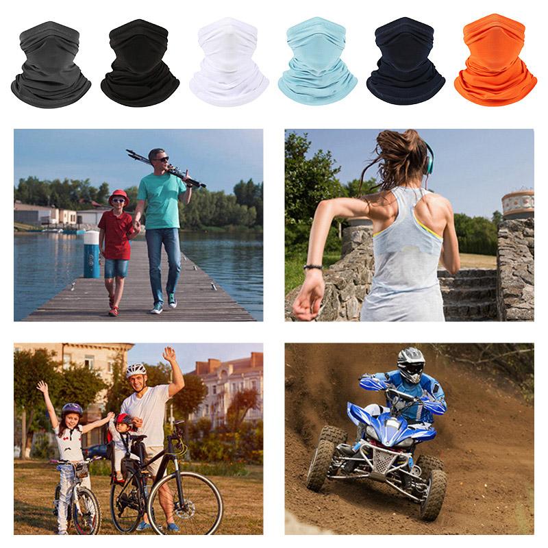 1Pc Cycling Accessories Multifunctional Sweatband Outdoor Neck Cover Motorcycle Headscarf Hiking Sunscreen Mask Sports