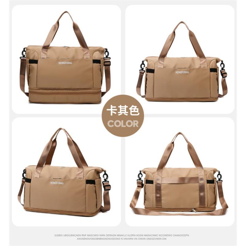 New large-capacity travel bag tote bag, fresh and versatile for men and women, a must-have tote bag when going out