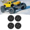 4PCS RC Crawler Tires 1.9 Inch Rubber   RC Tire with Plastic Wheel   for   1Celsius10 Remote Control Cars