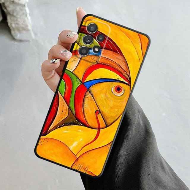 Picasso Abstract Art Painting Case For Samsung Galaxy A14 A73 A53 A71 A51 A31 A33 A22 A12 A21s A13 A32 A52s A72 A52 A23