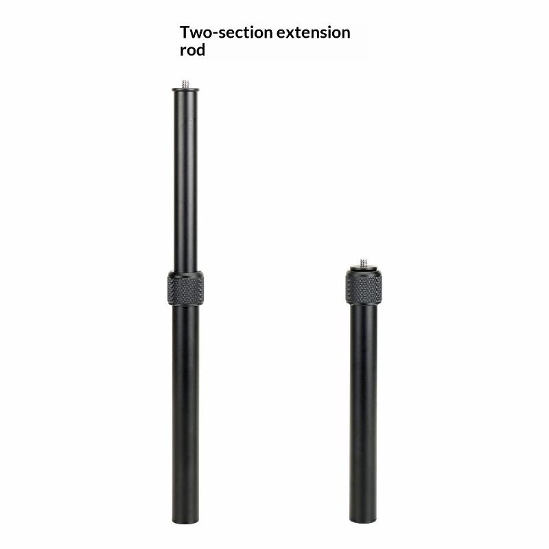 Adjustable Tripod Extension Tube Extender Handle Pole Handheld Telescopic Stick Rod Aluminium For Gimbal Tripod Phone