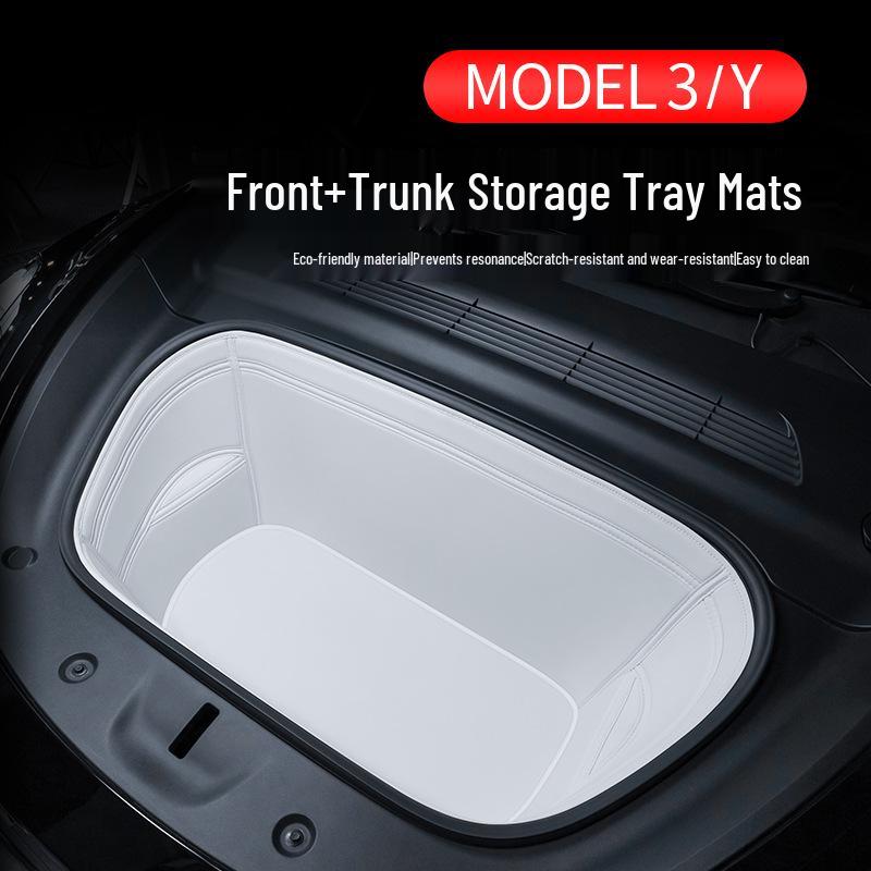 Tesla Model 3/Y Full Coverage Trunk and Frunk Mat