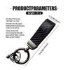 Car Carbon Fiber Keychain Strap Key Chain Rope Ring Lanyard Holder For Volvo V40 V60 C30 C70 S60 S80 S90 XC40 XC60 XC70 XC90 T6