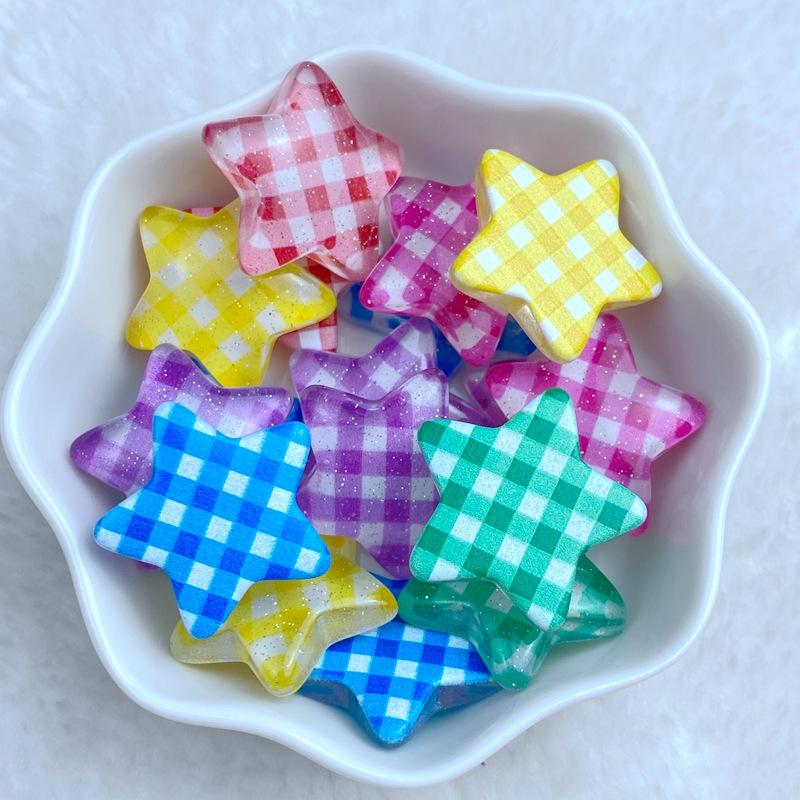 10Pcs New Cute Resin 21mm Mini Tiny Spot Flat Back Fit Phone Deco Parts Embellishments For Hair Bows Accessories