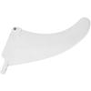 6.5inch Portable Nylon Fibre Surfboard Surf Fin Surfing Accessory Replacement White