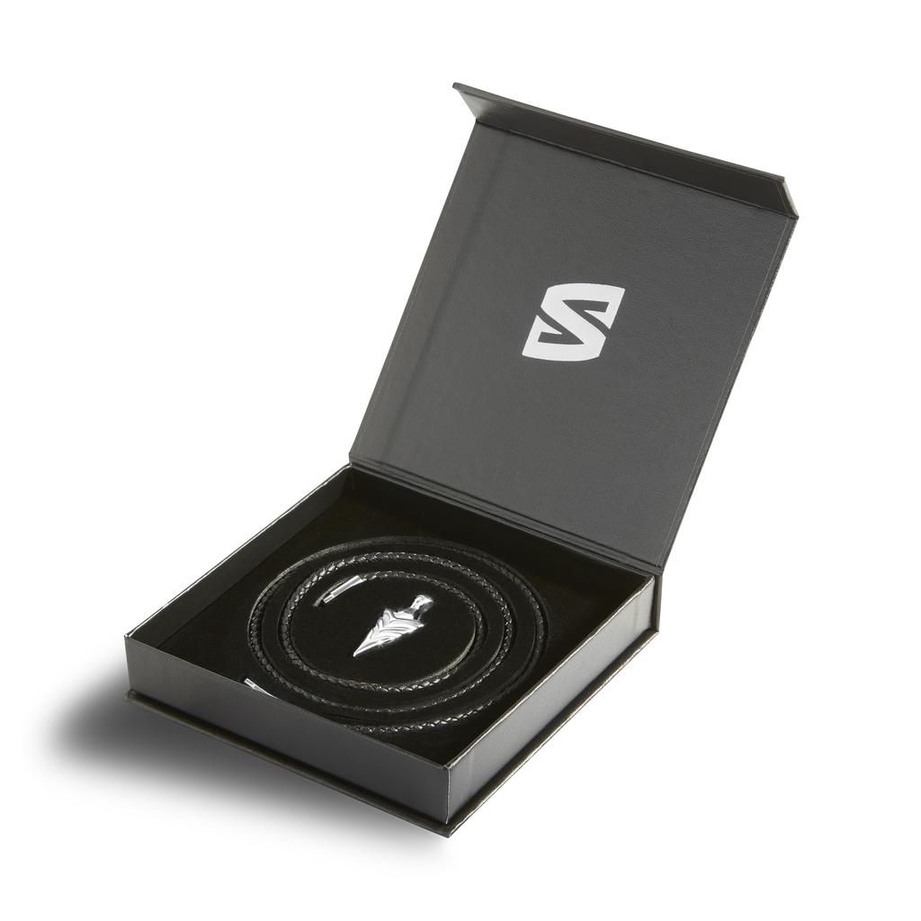 Necklace for Leather Choker with Gift for Jewelry Box Included [SERASAR] Men, Black, 50cm, Pendant, Men,