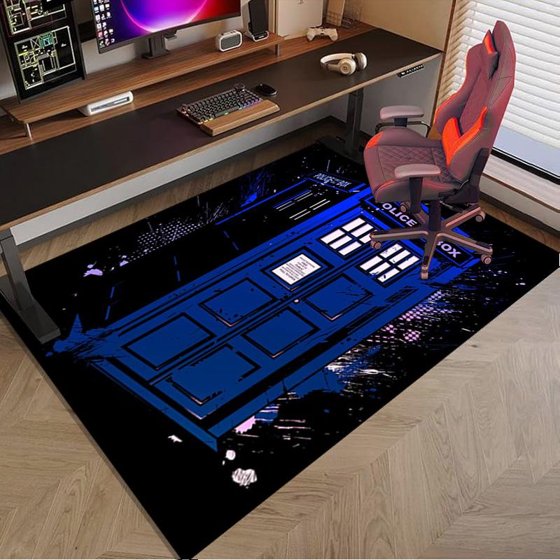 Telephone Booth Carpet, Chair Rug,Rug for Office Bedroom Living Rooms, Doormat Decor Fan Gift Christmas Gift