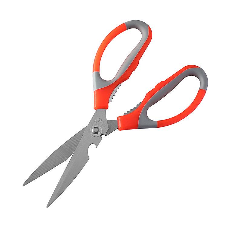 Multifunctional Stainless Steel Household Kitchen Scissors Chicken Bone Scissors Barbecue Strong Kitchen Scissors Food Scissors