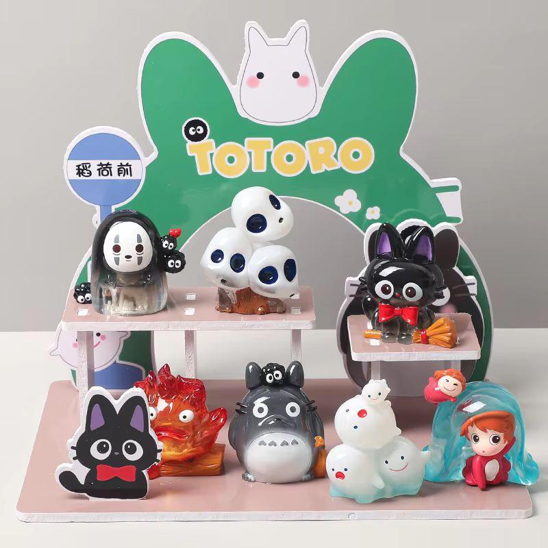 Kawaii Totoro Blind Box Hayao Miyazaki Anime Fairy Tale Elves Mysterious Box Anime Model Kids Birthday Gift Cute Figures Toys