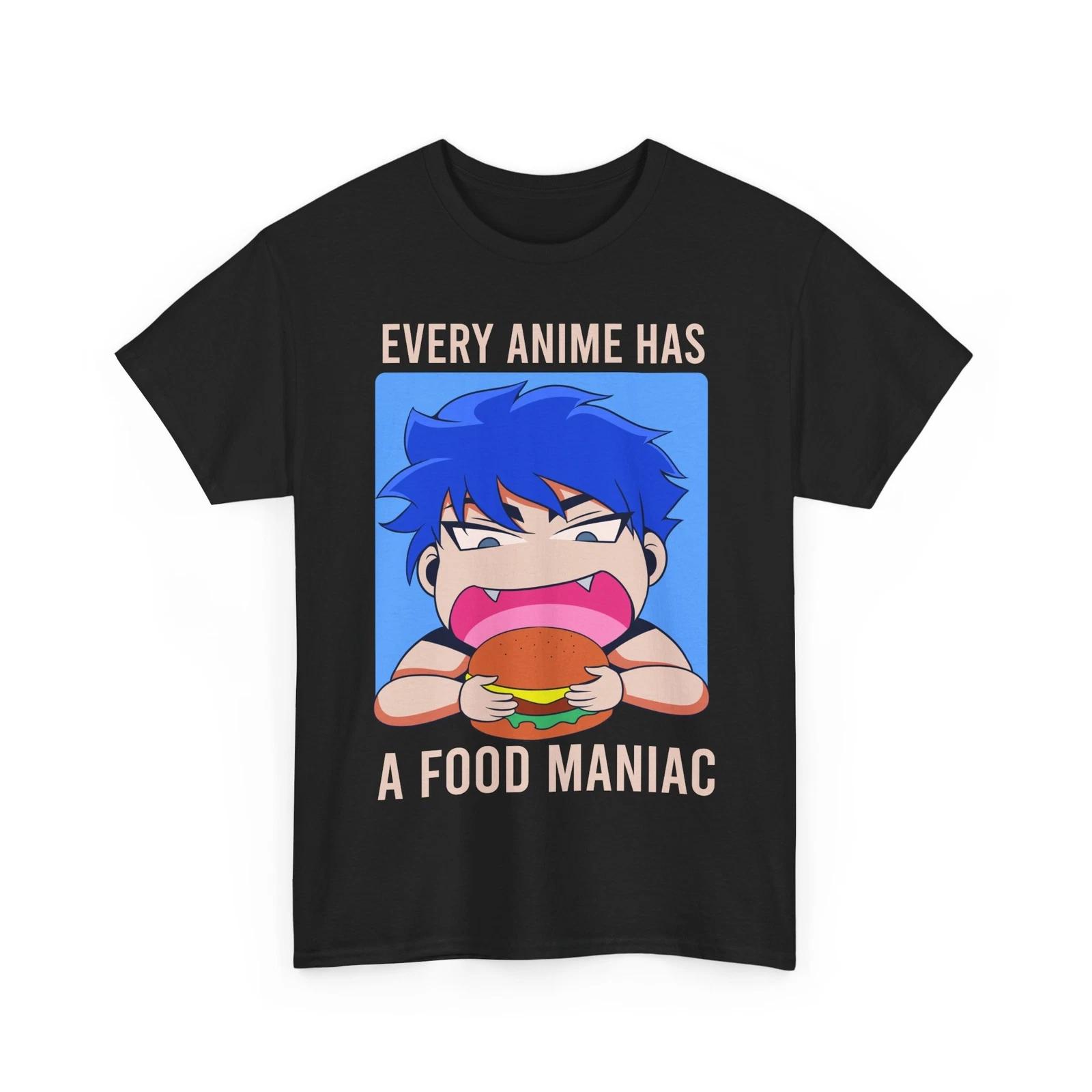 Every Anime Has a Food Maniac T-Shirt | Minimalist Rising Sun Shirt S