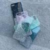 Shiny Case Cover with Glitter Samsung Galaxy A72 4G Star Glitter Black