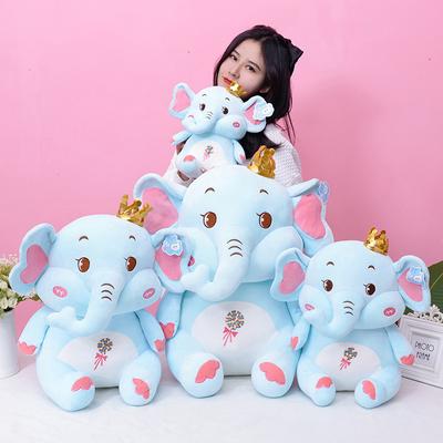 Elefanten-Plüschtiere, niedliche kleine Elefantenpuppe, Puppe, Bettwäsche, Kissen, Schlafen, mittelgroße Puppe, kleines Geschenk, Mini