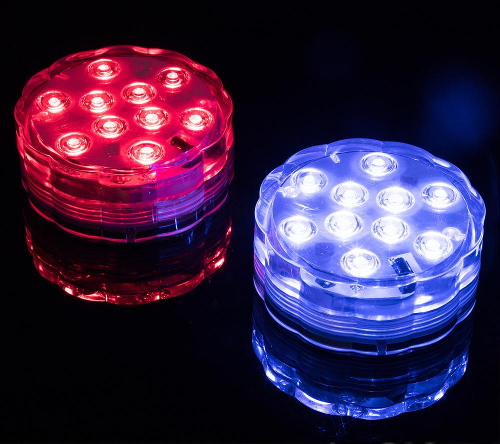 RGB Underwater Pool Light: Seven-Color Ambient Decor for Festivals & Diving