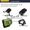 M88 Waterproof USB Rechargeable Headlamp with Mickey Bracket and Hand-Wave Induction Signal Light