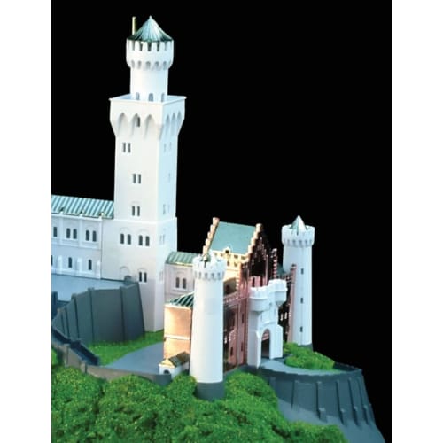 Doyusha 1/220 Scale Western Castle Neuschwanstein Castle Gold Plastic Model NSG Molding Color