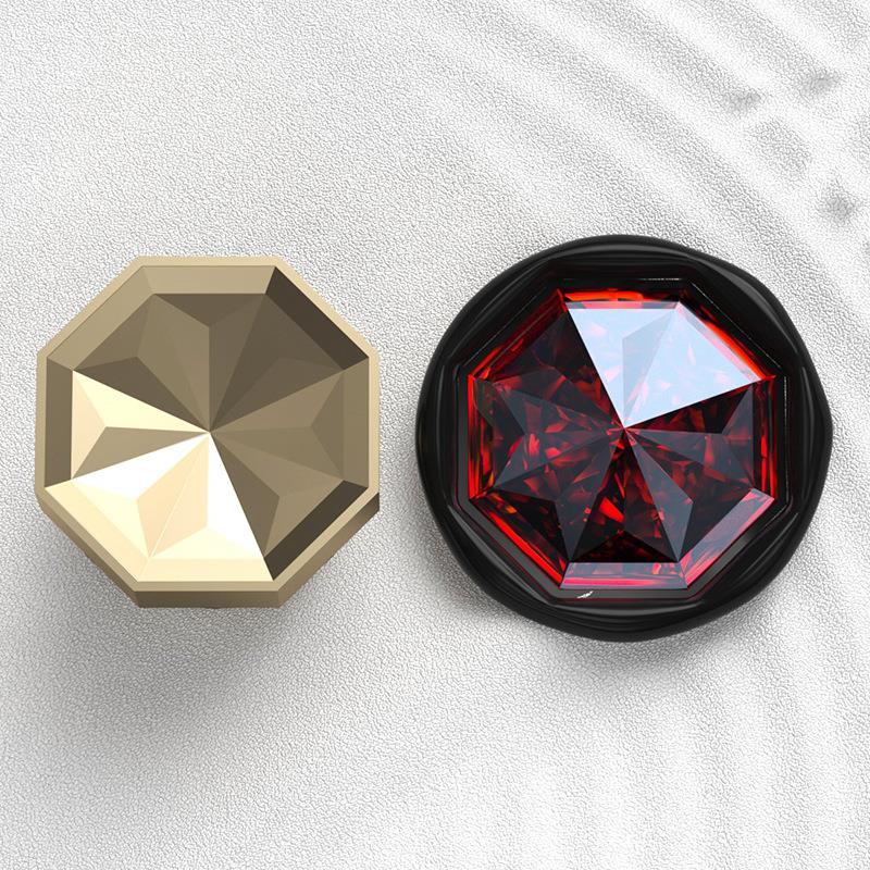 Gemstone Series 3D Imitation Cat'S Eye Diamond Sealing Wax Stamp Head For Wedding Invitation Gift Packaging Cards Scrapbooking