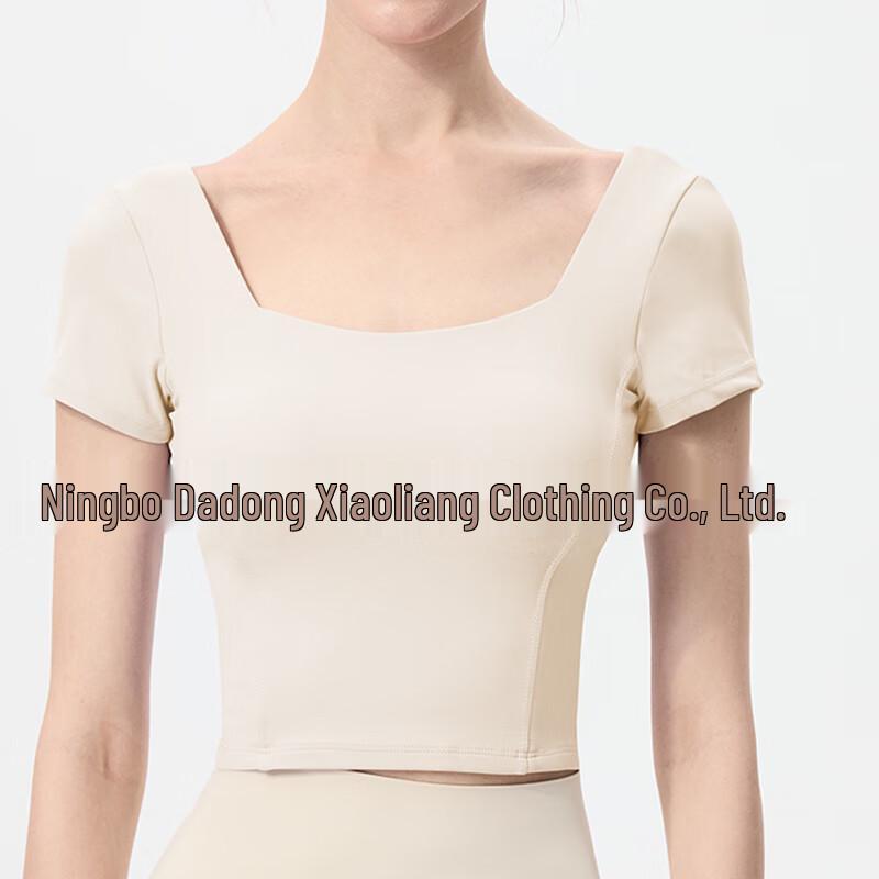 OEING Women s Open Back Yoga T-Shirt S-XL