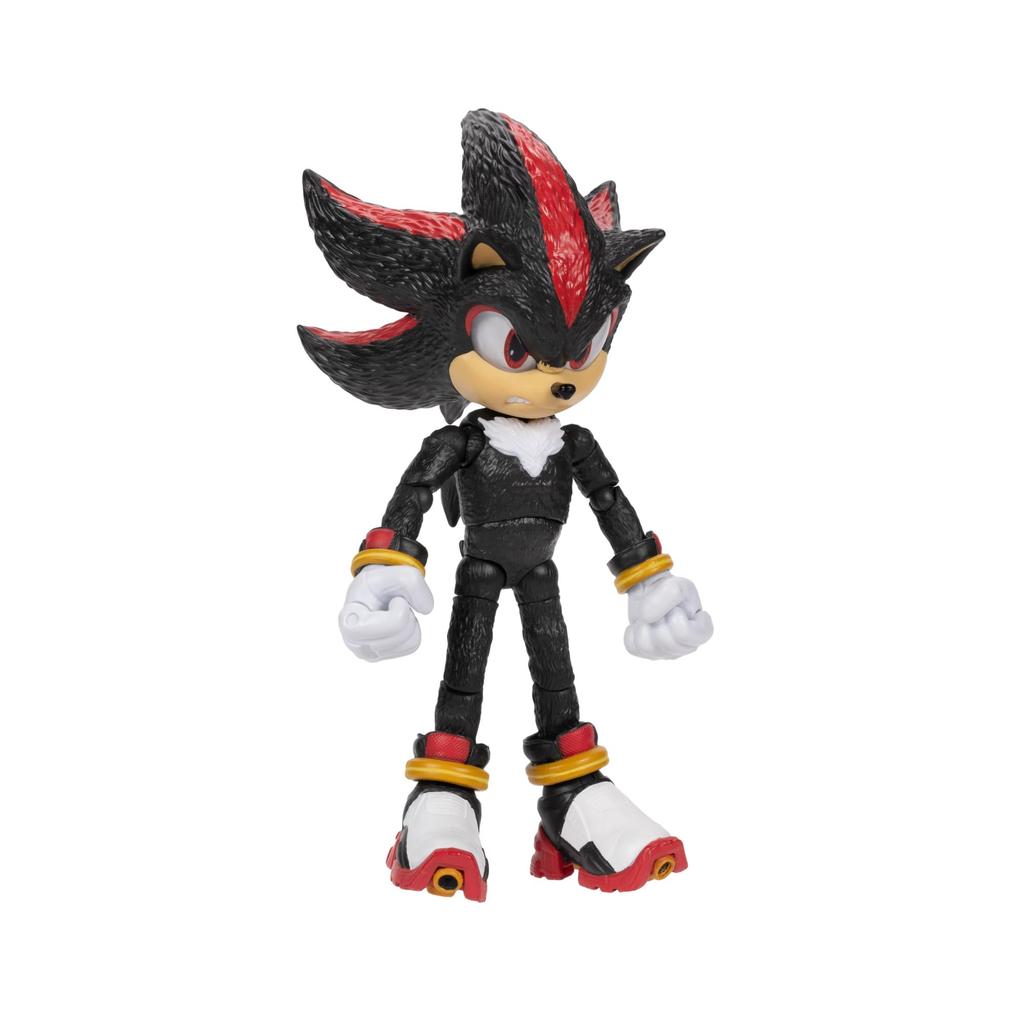 Sonic the Hedgehog Sonic 3 Movie Action Figures 2nd Series 5-Inch Shadow [Parallel Import]