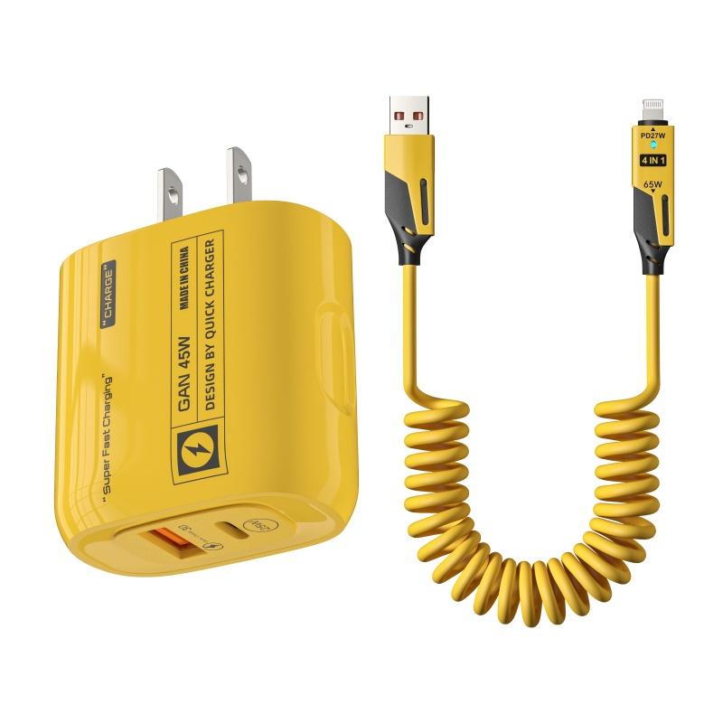 45W Fast Charger USB Type C PD Phone Charger Fast Charging Quick Charge Adapters for IPhone 14 Pro Max Samsung Xiaomi Huawei