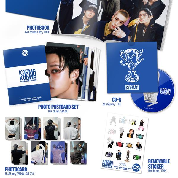 (+shop Gift) Stray Kids - 4th Album [KARMA] [Random Version]