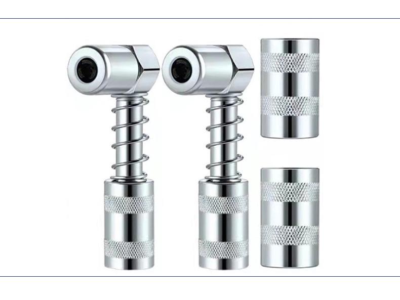 6-Piece Grease Gun Tool Set with Nozzle & Coupler Accessories