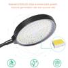 30W LED Plant Grow Light, Full Spectrum Growth Lamp for Indoor Greenhouse , Flexible Neck Design with Timer, Dimming, USB Powered