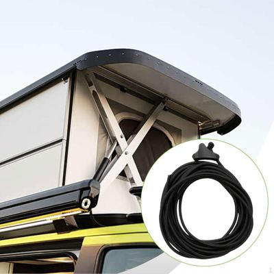 Ελαστικό Κορδόνι Bungee Ελαστικό Σχοινί Βαρέως Τύπου Φορητό Ευέλικτο Δέσιμο Σφιγκτήρας για