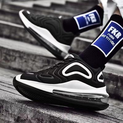 Air Cushion Low-top Running Shoes Tide Shoes Thick Sole Heightening Casual Sports Shoes
