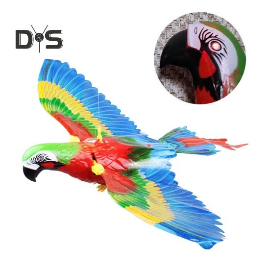 Electric Flying Eagle Cat Toy Interactive Simulation Bird Toy Automatic Moving Hanging Eagle Cat Toy Pet Supplies for Indoor Cats