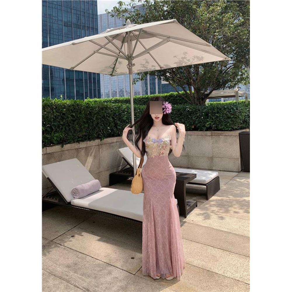 

Темпераментная блузка с бантом, с длинным рукавом, с высокой талией и тонкая юбка миди, женская весенняя новинка, повседневная XL- (recommended 110-60kg) лаванды фиолетового