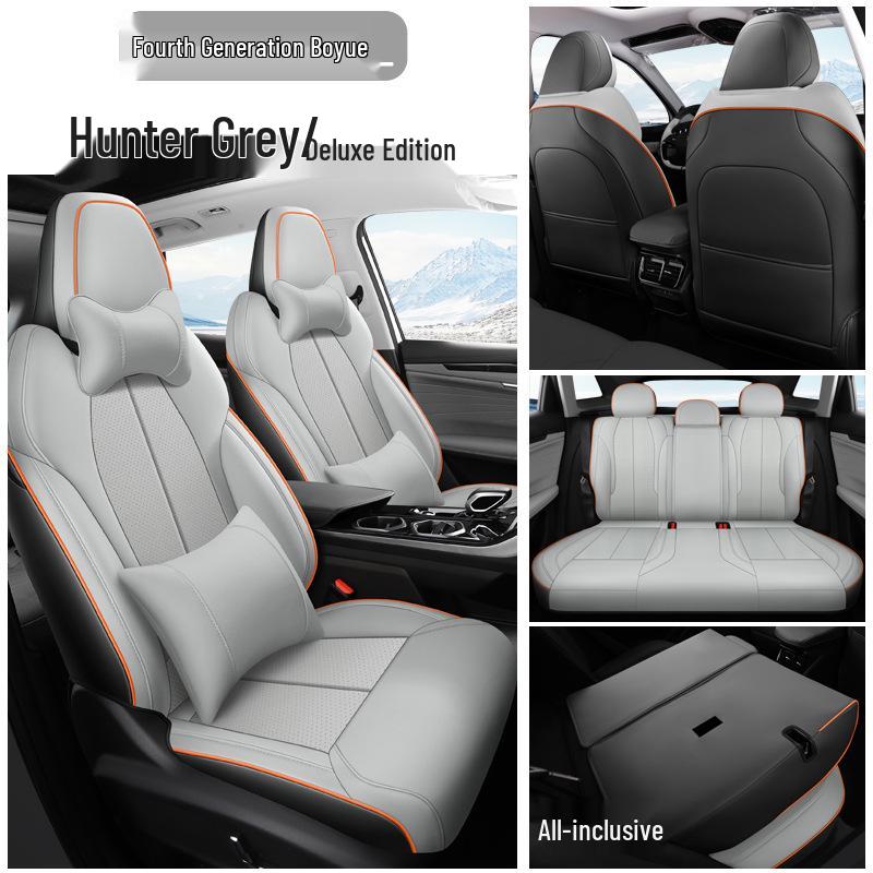 Compatible Seat Covers for 25 Geely Boyue L Models - Full Coverage, All-Season Cushions for 24 Models