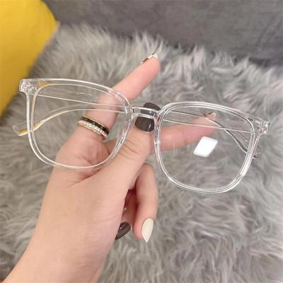 Transparent Computer Glasses Frame Women Men Anti Blue Light Square Round Eyewear Blocking Glasses Optical Spectacle Eyeglass