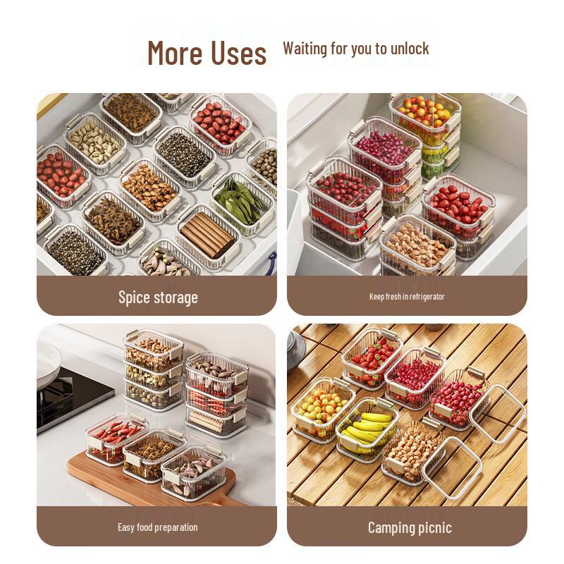 Kitchen Food-Grade Spice Storage Box