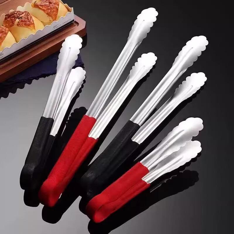 FATTBAO Stainless Steel Food & BBQ Tongs