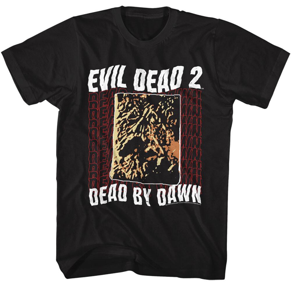 The Evil Dead 2 Movie Dead By Dawn Repeat Dead Skull Ash Williams Men T Shirt M