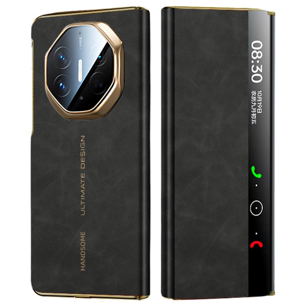 

Для Huawei Mate XTs Ультрасучасний Чохол-Смартфон з Вікном для Перегляду Шкіряна Обкладинка з Функцією Автоматичного Увімкнення/Сну