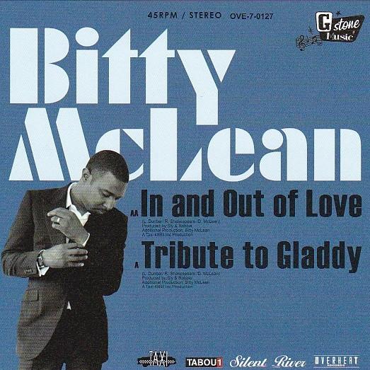 

7inch Record BITTY MCLEAN - Tribute to Gladdy OVE70127 G Stone Music 2016 Jamaica Reggae, Ska & Dub Used