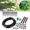 20M   Droppbevattningssystem Automatisk Timer Självvattenande Växter Trädgårdsslang Kit