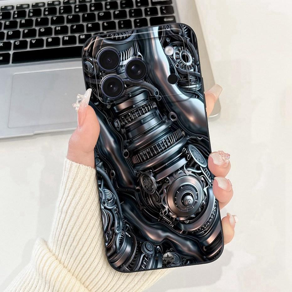 Beautiful Floral Phone Case For iPhone 17 Pro Max 17 Air Soft Silicone Shockproof Cases For iPhone17 17Pro 17Air Cover Bumpers