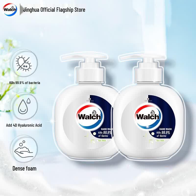 Walch Antibacterial Hand Wash - Fresh Tea Tree (2x250ml)