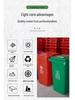Large Capacity Outdoor Community Trash Can, 120L/240L, Durable and Thickened Plastic