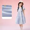 Balabala Girls' Dress, Children's Dress, 2025 New Summer Dress, Medium and Large Children's Pure Cotton Sweet A-line Tower Skirt