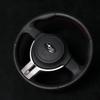 Carbon Fiber Car Steering Wheel Logo Emblem Badge Stickers for Subaru Forester Outback Impreza Legacy STI WRX BRZ Tribeca Ascent Z15