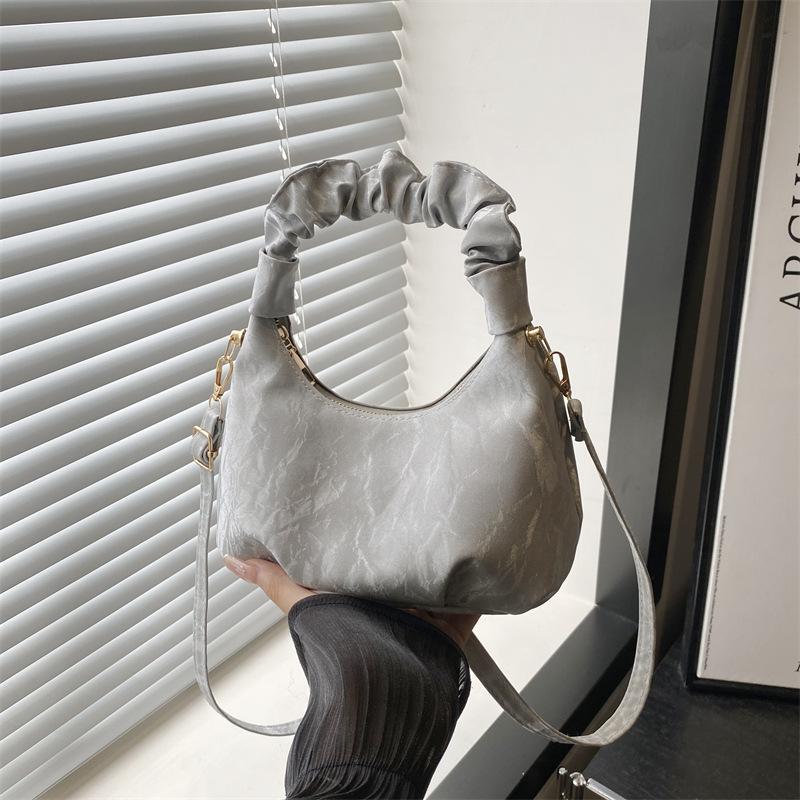 Bag 2025 Summer New Fashion Chain Messenger Bag French Simple Fashion Personalized Handbag Dumpling Bag