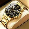 Watch Four-Piece Men'S Watch Steel Belt Men'S Quartz Watch Men'S Matching
