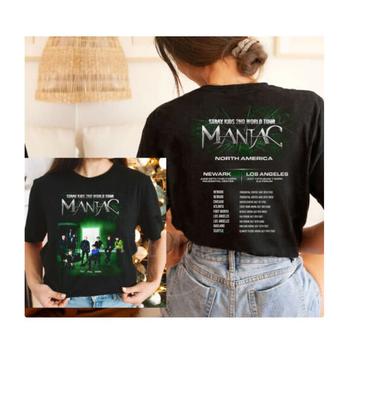 Stray Kids 2nd World Tour MANIAC 2022 Double Sided Shirt Unisex T-Shirt