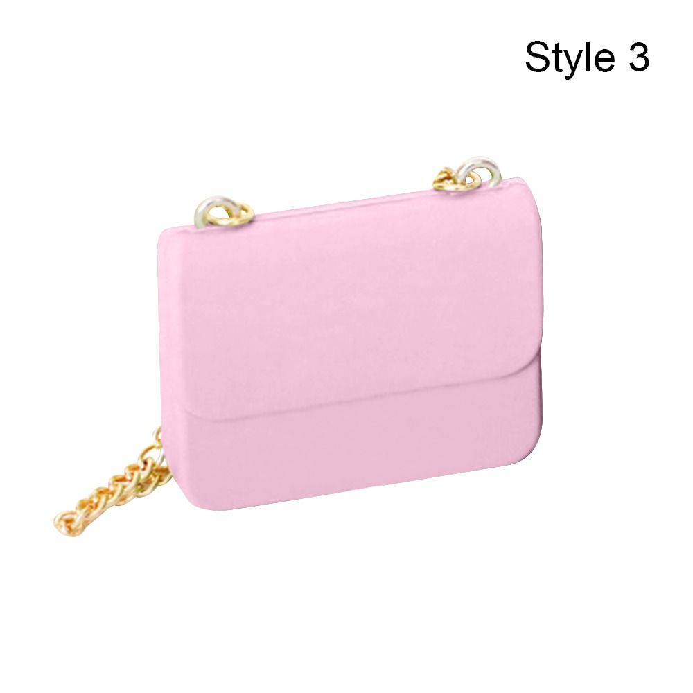 10 Styles Doll Purse Handbag Fashion Lady Leather Bag Dollhouse Chain Handbag for 1/6 Doll