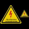 Brangdy High Voltage Electrical Danger Warning Sticker